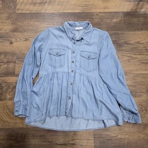 Mine Blue Casual Shirt